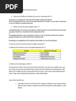 Previous Question Paper MSC III Semister - 3B Internet Programming