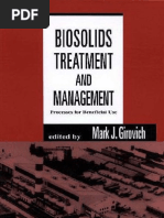 Biosolids Treatment and Management