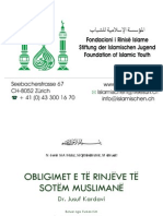 Obligimet e Të Rinjëve Të Sotshëm Muslimanë