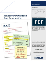 Reduce Your Transcription Costs by Up To 50%