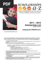 Download Scholarships A-Z 2011-2012 by aehsgo2college SN112588711 doc pdf