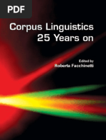 Roberta - Facchinetti Corpus - Linguistics (25.years - On)