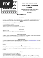 Concurso de Fotografia Digital