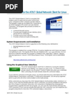 User's Guide For The AT&T Global Network Client For Linux: System Requirements and Installation