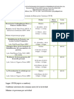 Calendario Educ. Continua CPCR