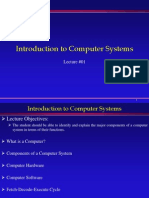 L01 IntroductionToComputerSystems