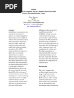 Download Evaluation of Current Computing Research Aimed at Improving Online Security Intrusion Detection System by Lame Segokgo SN112639525 doc pdf