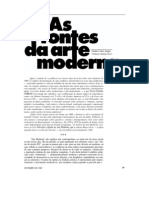 ARGAN, Giulio Carlo - As Fontes Da Arte Moderna