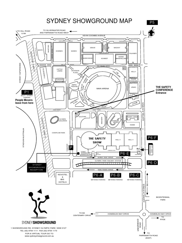 Sydney Olympic Park Station Map | PDF