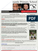 NFPS Newsletter Issue 17, 9 November 2012
