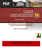 Download Inovasi Teknologi Pembangunan Perumahan dan Permukiman untuk Masyarakat Berpendapatan Rendah  by Oswar Mungkasa SN112658083 doc pdf