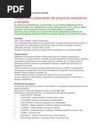 Modelo para Elaborar Proyectos Efectivos | PDF | Evaluación | Presupuesto