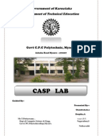 Casp Lab: Government of Karnataka Department of Technical Education