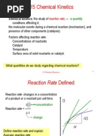 Kinetics Practice Problems and Solutions | PDF | Reaction Rate ...