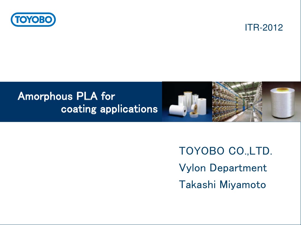 03 Amorphous PLA For Coating Applications Miyamoto PDF | PDF | Paint ...
