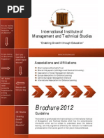 Brochure 2012 Latest Fee