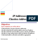 IP Addressing and Subnetting