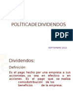 Politica de Dividendos