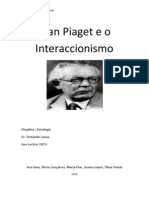 Piaget e o Interaccionismo Final