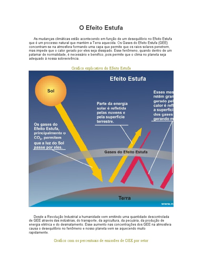 Apos Estudar No Cmsp Sobre O Efeito Estufa