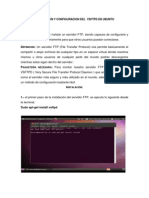 Montar Servidor FTP en Ubuntu