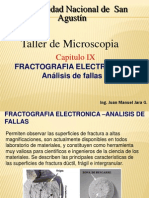 Presentación FRACTOGRAFIA ELECTRONICA