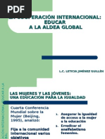 2. Presentación de Tema, Educar a La Aldea Global