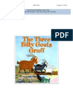 Shared Reading Lesson Plan - The Three Billy Goats Gruff