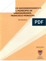 Diagnóstico Sociodemográfico Del Municipio de Sabanagrande, Francisco Morazán, Honduras