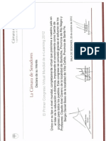 Declaracion Interes Santa Fe CVME2012