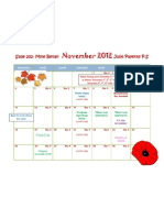 November Calendar