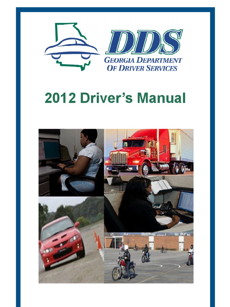 2012 Ga Drivers Manual Pdf