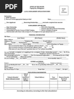 Application Form For Lani Scholarship, Lani Scholarship Application Form For College Board Or Bar Takers Rev Oct 1 2012, Application Form For Lani Scholarship