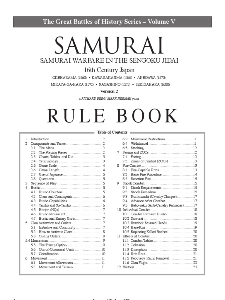 Samurai rules Samurai Feudal Japan