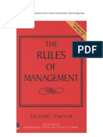 The Rules of Management