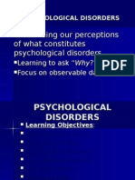 Redefining Our Perceptions of What Constitutes Psychological Disorders