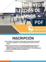 RECLUTAMIENTO Y SELECCIÓN DE ALUMNOS