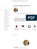 Lion InstallationRecovery PDF