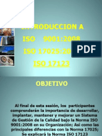 Introduccion a ISO9000 y ISO17025