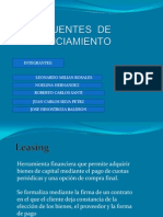 Fuentes de Financiamiento Leasing y Leaseback