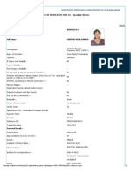 Welcome To SBI - Application Form Print