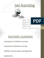 Machine Learning