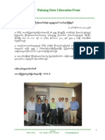 PSLF News Release On Meeting With U Aung Min