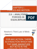 2.9 Analysing Forces in Equilibrium