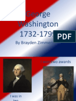 George Washington 1732-1799: by Brayden Zimmerman