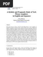 Download a stylistic and pragmatic study of verb phrase anaphors by Adinda Maya Sabar Menanti SN112792174 doc pdf