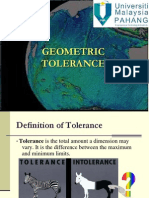 Lecture 8 Tolerance