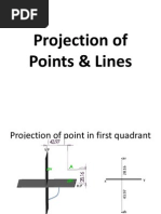 Projection of Points