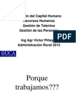 Administracion de RRHH TUPA 2012