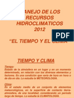 Tiempo y Clima